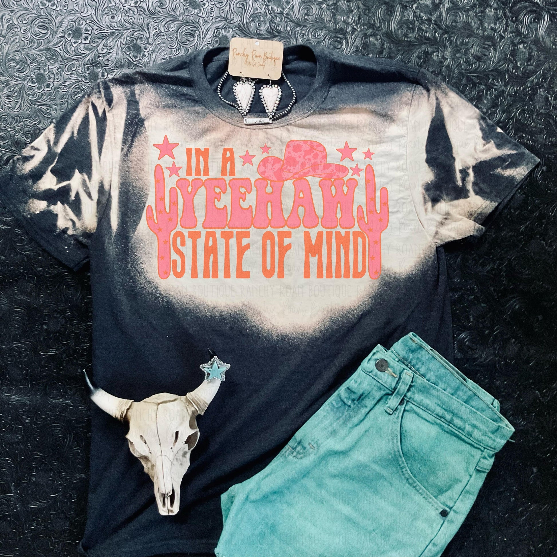 In a YeeHaw State of Mind Tee - Ranchy Roan Boutique 