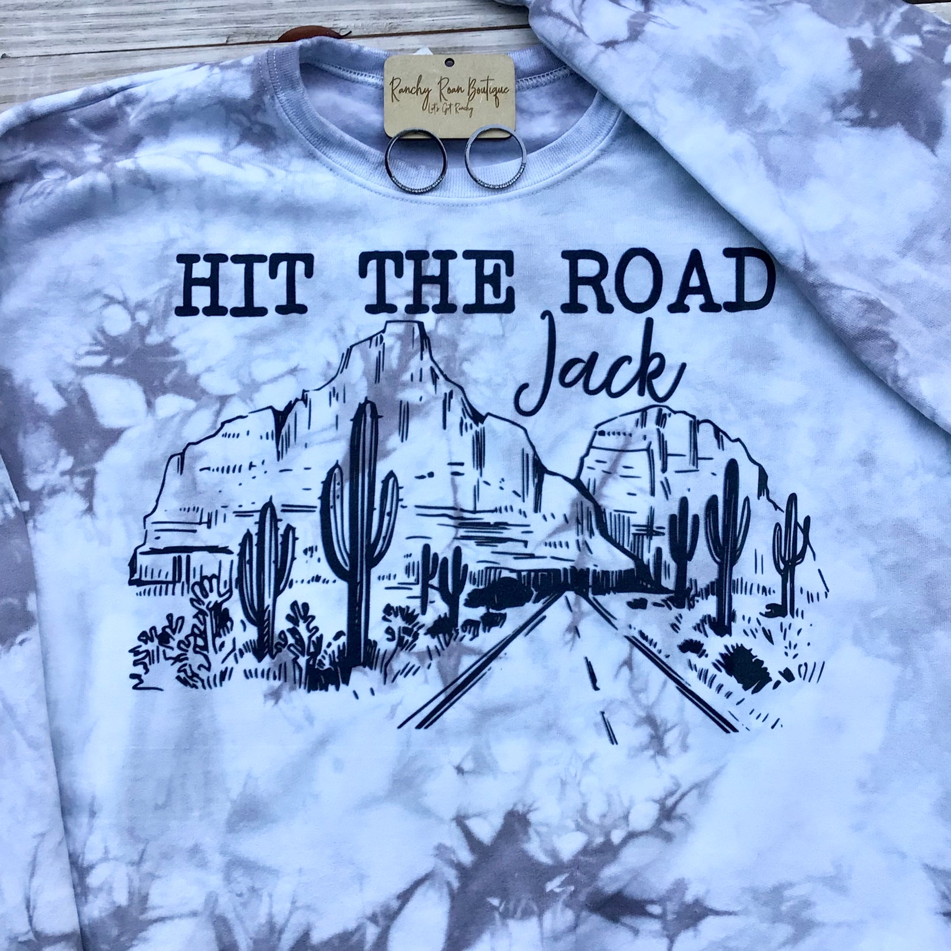 Hit the road Jack Dyed Wash.