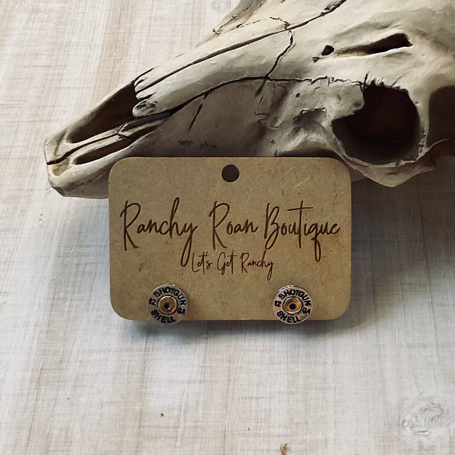 12 GA Post Western Earrings - Ranchy Roan Boutique 