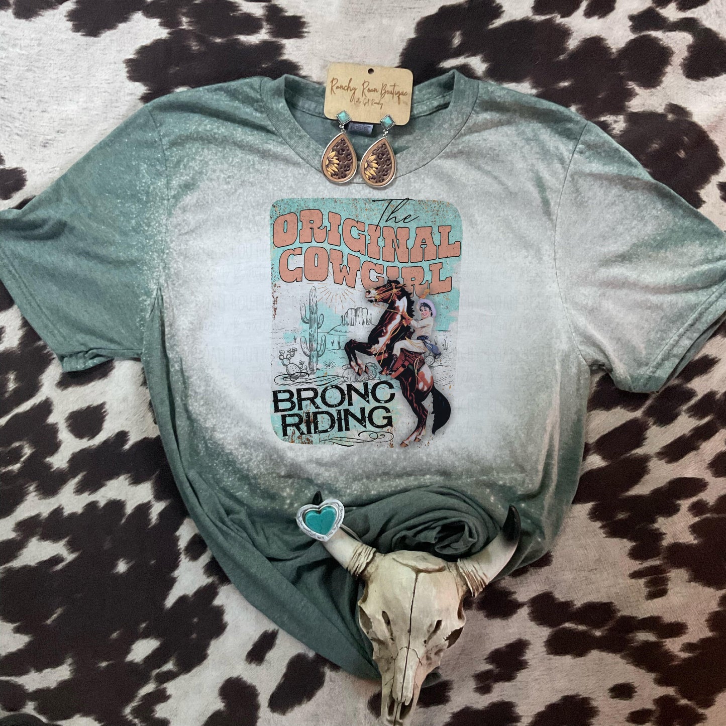 OG Cowgirl Tee - Ranchy Roan Boutique 