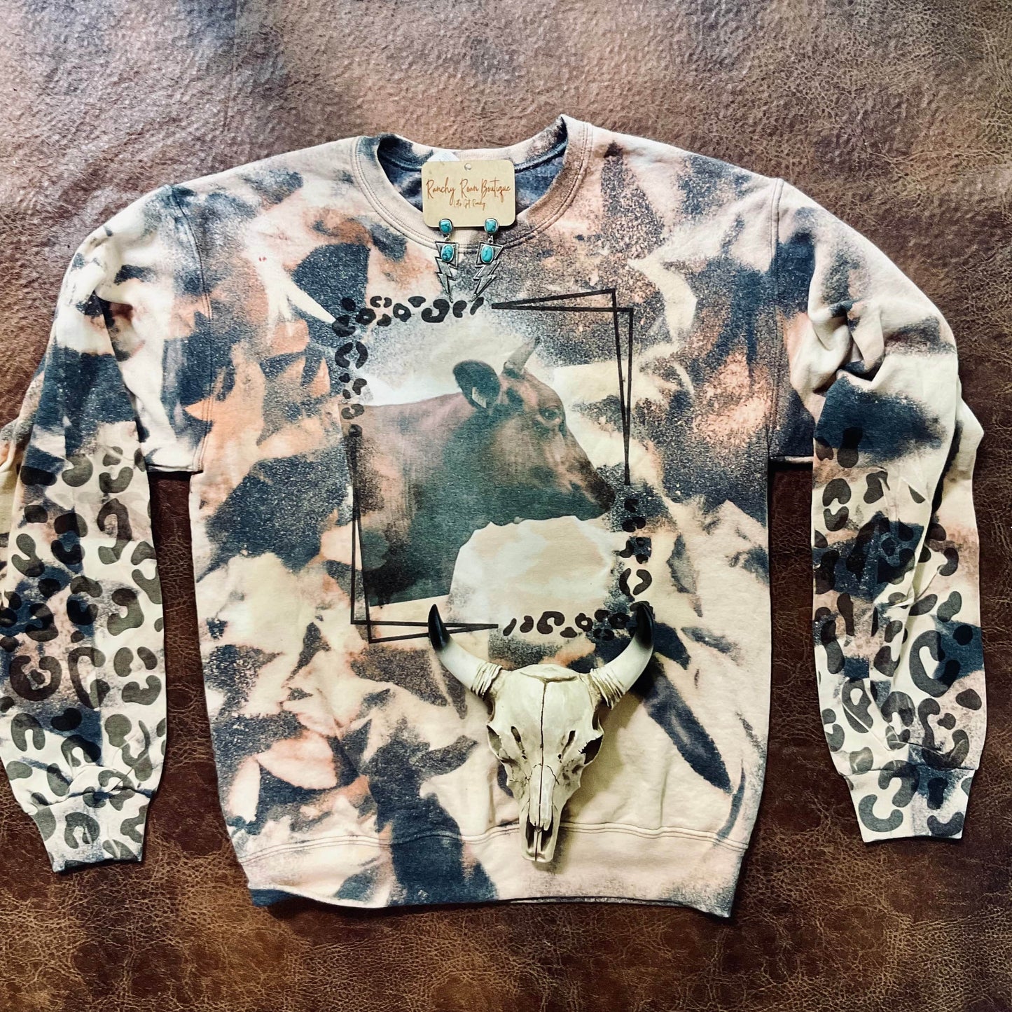 Leopard Steer Exclusive - Ranchy Roan Boutique 