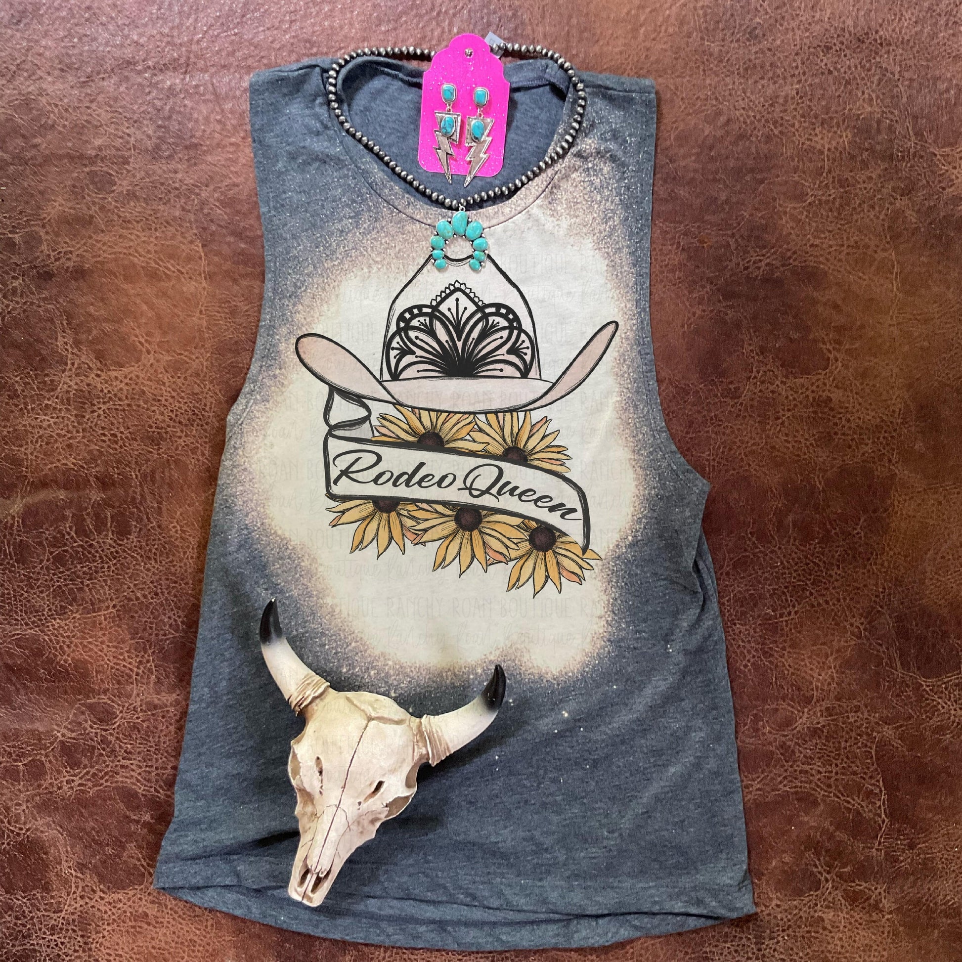 Rodeo Queen Tank - Ranchy Roan Boutique 