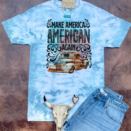 Make America, American  Again Tee - Ranchy Roan Boutique 