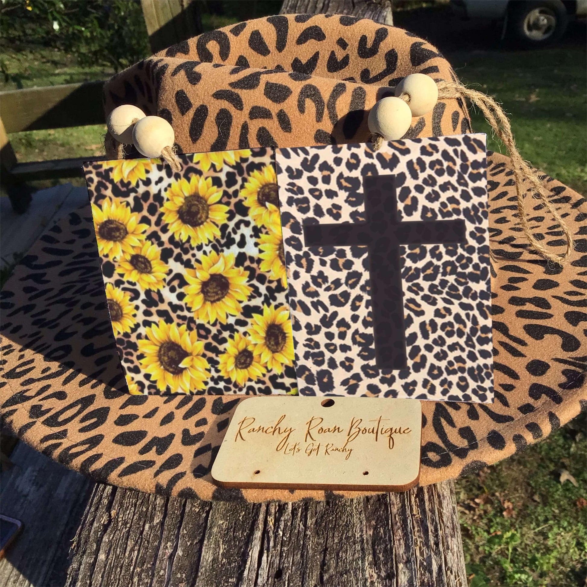 Leopard Freshie - Ranchy Roan Boutique 