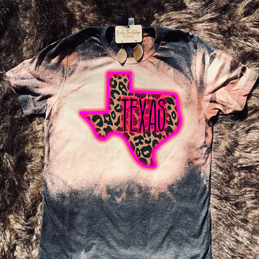 Texas Neon Tee - Ranchy Roan Boutique 