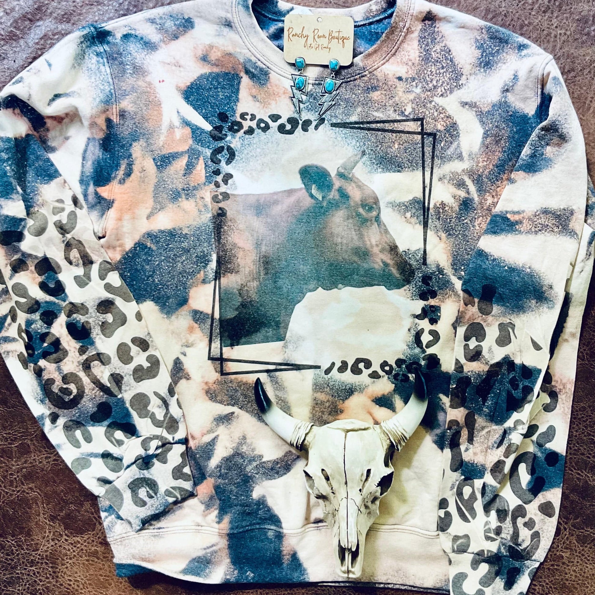 Leopard Steer Exclusive - Ranchy Roan Boutique 