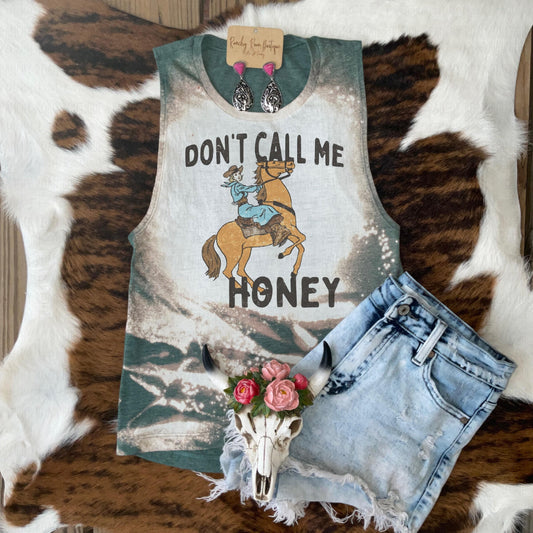 Don’t Call Me Honey Tank - Ranchy Roan Boutique 