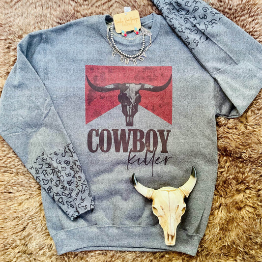 Cowboy Killer Brands Sweatshirt - Ranchy Roan Boutique 