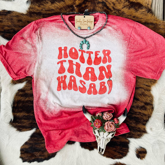 Hotter Than Wasbi Western Tee - Ranchy Roan Boutique 