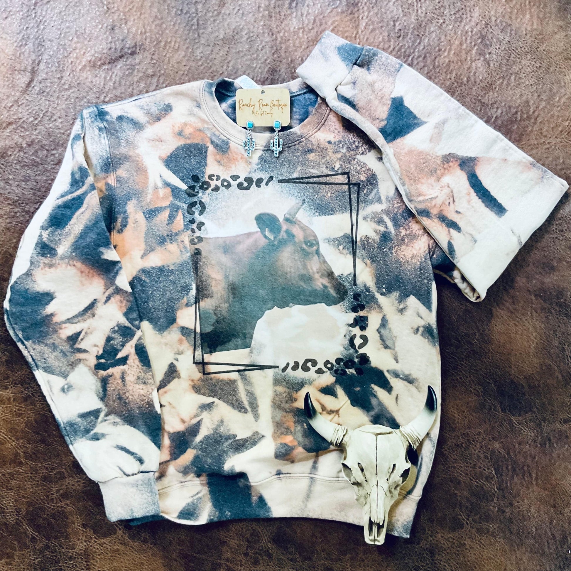 Leopard Steer Exclusive - Ranchy Roan Boutique 