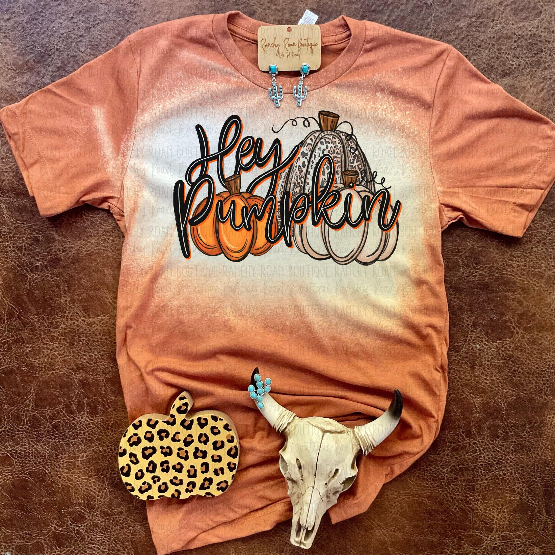 Hey Pumpkin Tee - Ranchy Roan Boutique 